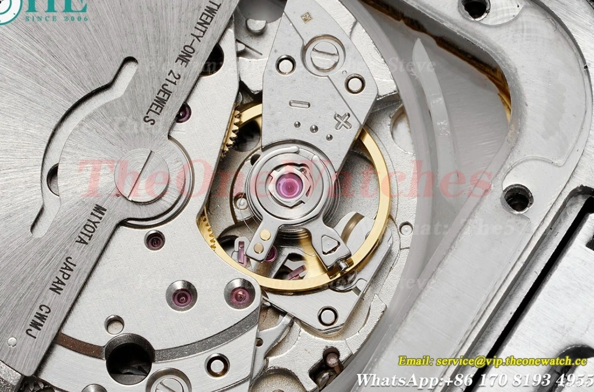 AMG 40mm Mens RG Rmn Dia SS XL MY9015 Santos 100 SS 0415